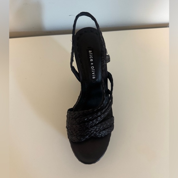 Alice + Olivia Tenley Strappy Wedge Sandals - Picture 3 of 4